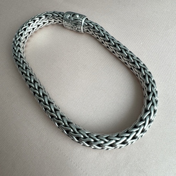 John Hardy Icon Bracelet- White Diamond & 925 Sterling Silver Bracelet - Picture 7 of 16